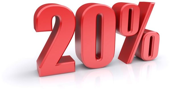 Скидка 20% при регистрации на сайте Скидка 20% при регистрации на сайте