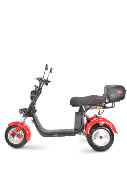 Электроскутер WHITE SIBERIA IKRA 5000W Red