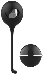 Черное виброяйцо с пультом управления Remote Cherry (Цвет: черный)