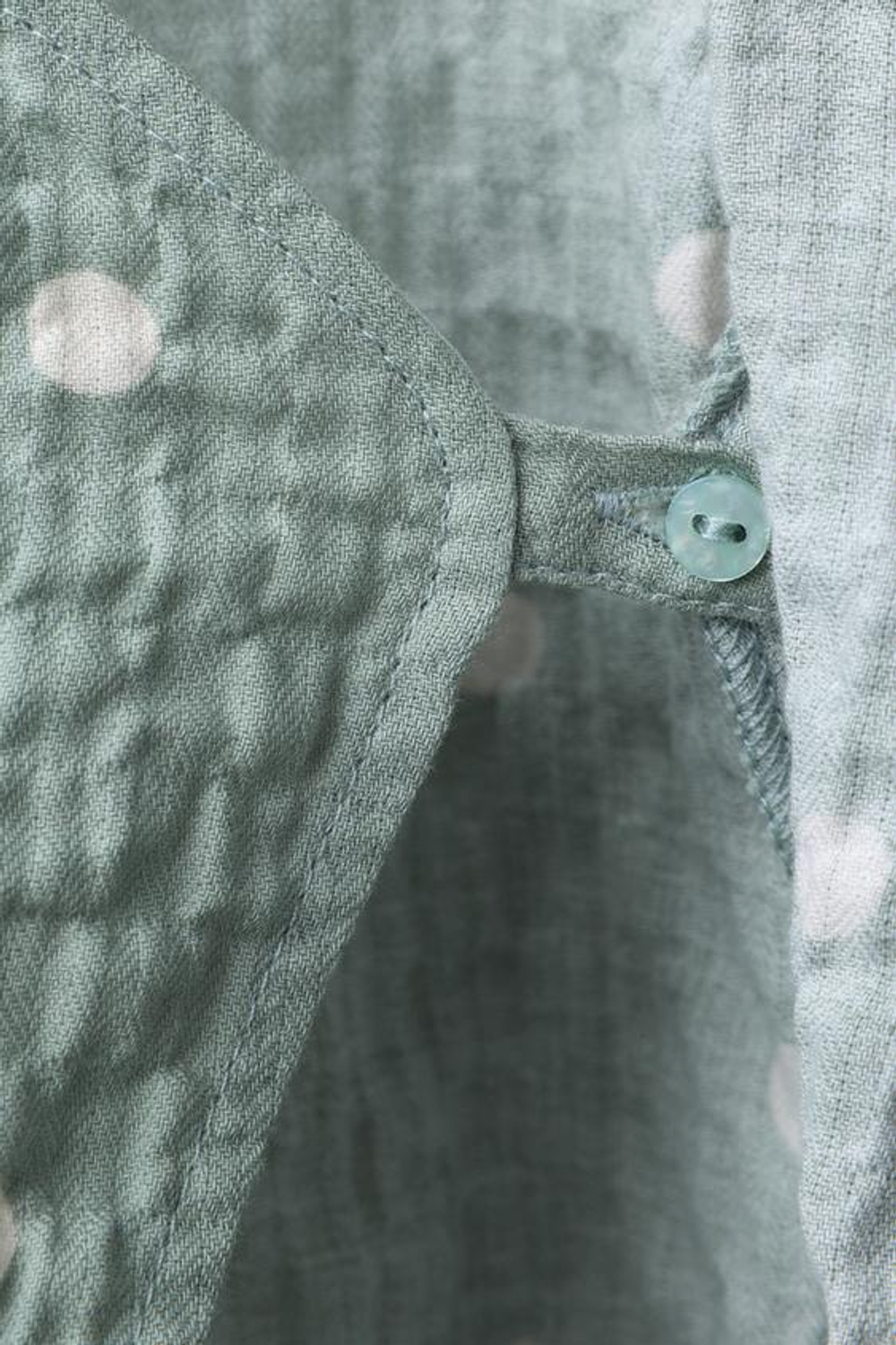 ZARA КОМБИНЕЗОН В ГОРОШЕК, ЦВЕТ МОРСКОЙ ВОЛНЫ