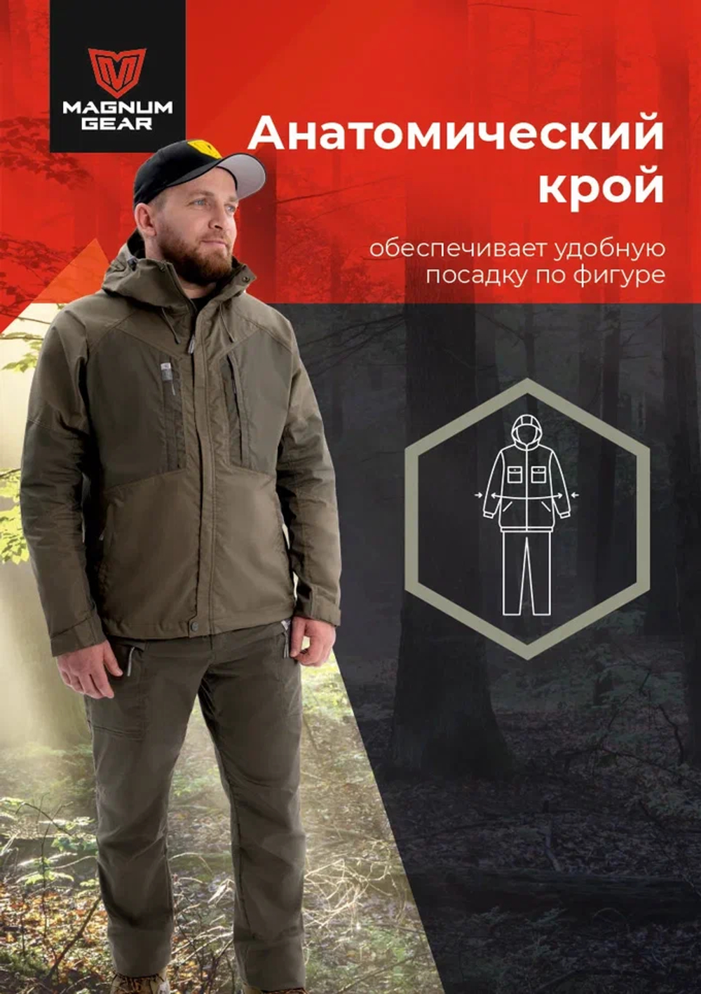 Костюм МАГНУМ ATLAS PRO Олива