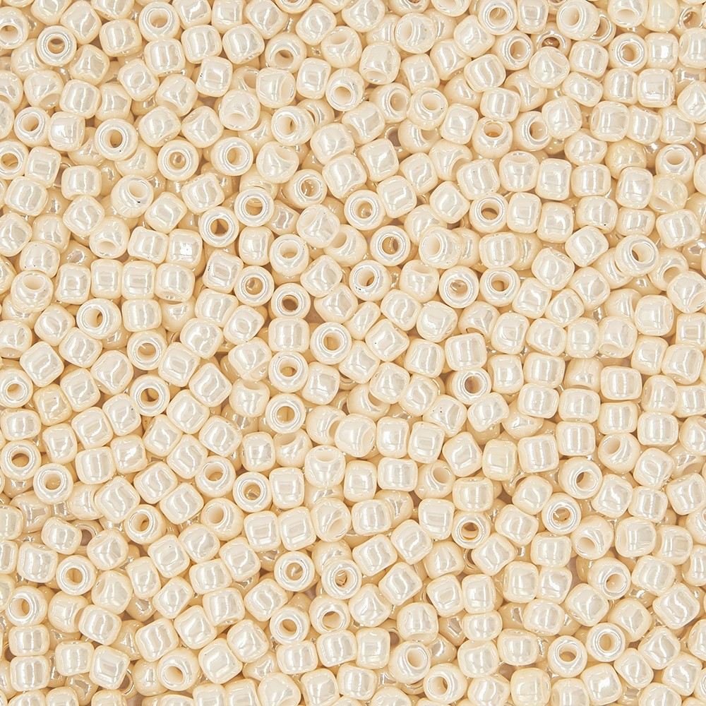 Японский бисер TOHO Round 11/0 (№123), жемчужный глянцевый