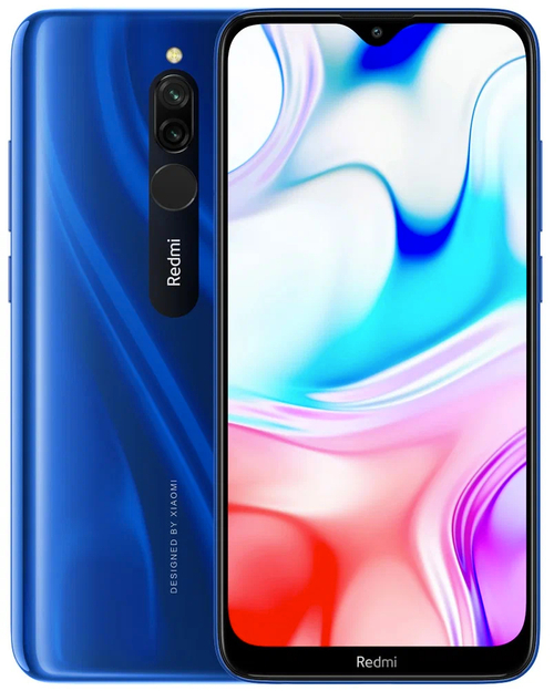 Xiaomi Redmi 8 4/64 ГБ, голубой сапфир
