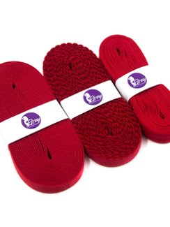 100 Красный Набор резинок mini 2