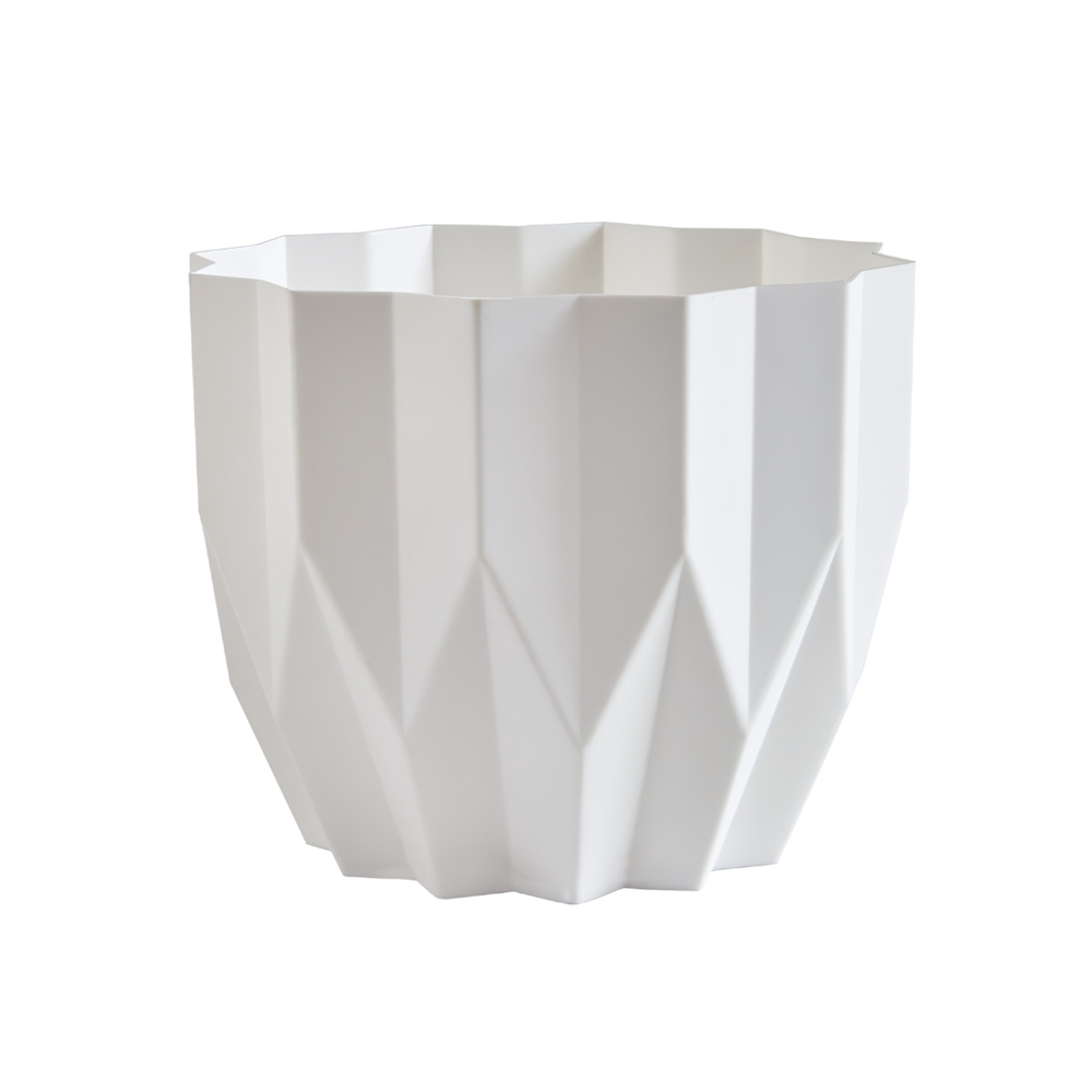 Кашпо "Геометрия" (0,8л.) Цв. Белый