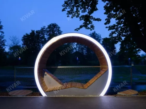 Скамейка-пергола «Кольцо»