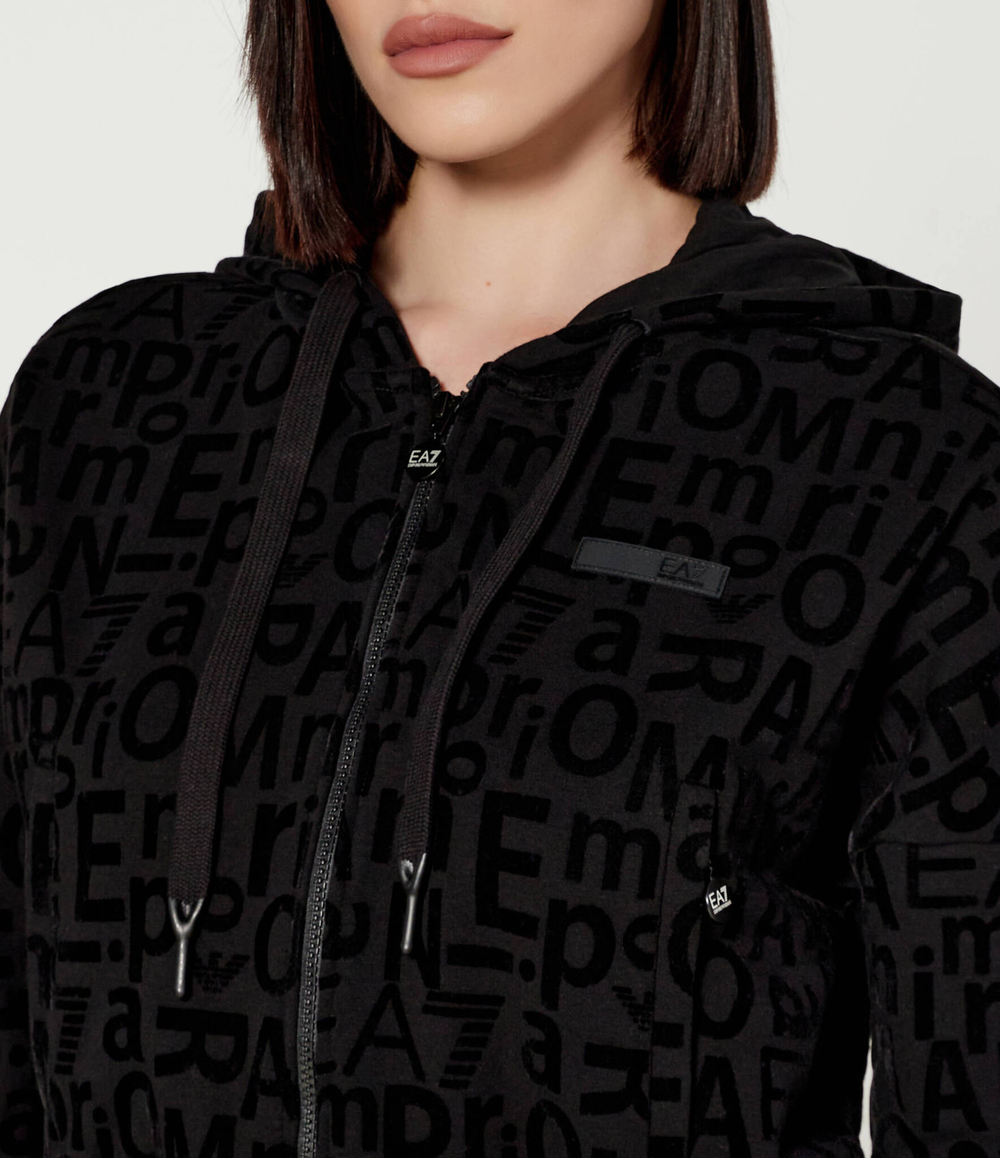 Худые EA7 - черный(7W000007 AF10195)