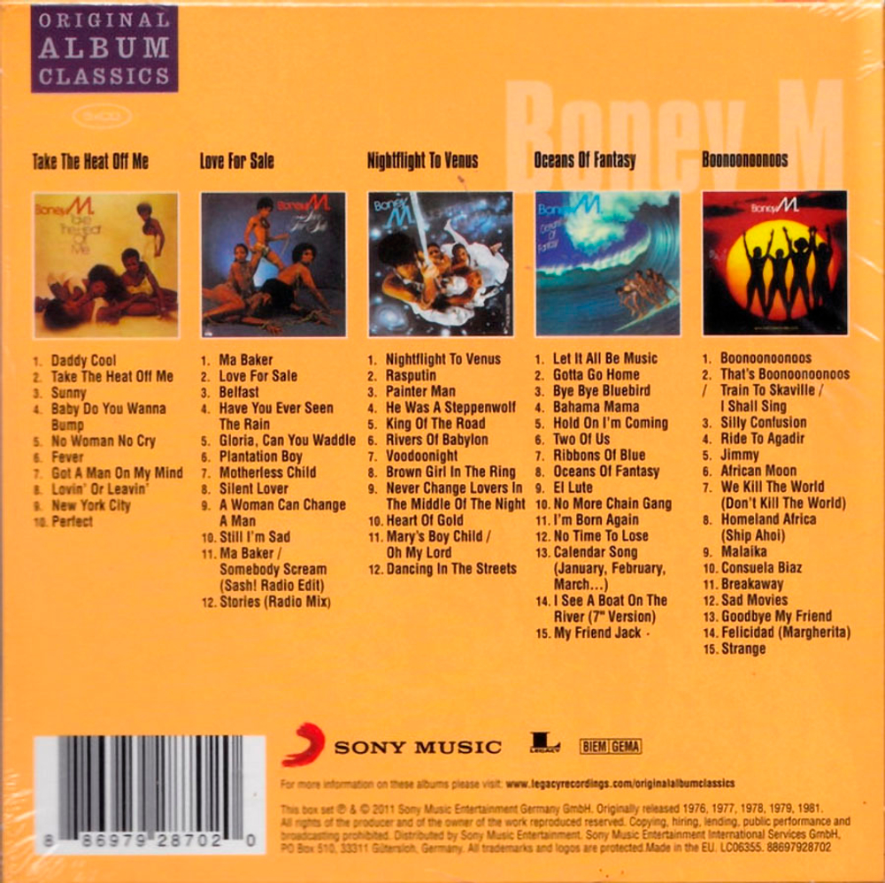 Boney M. / Original Album Classics (5CD)