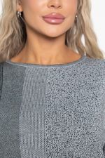 Джемпер Орлеан (серый/изумруд) Б14998-4М LT Collection