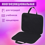 Папка на молнии с ручками BRAUBERG А4 1 отделение полиэстер 20 мм "Fun Spots" (2 штуки в упаковке)