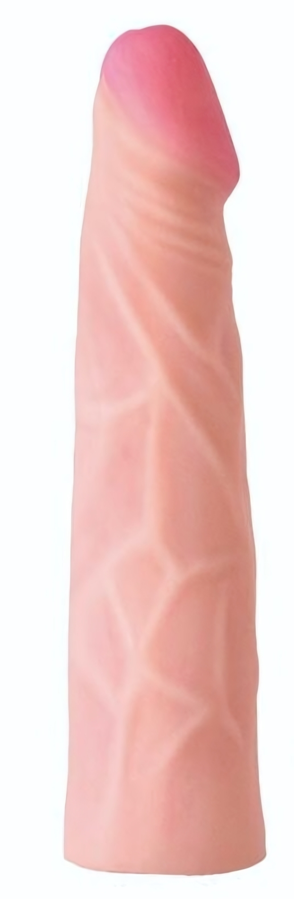 Телесная насадка на Harness с коннектором RED LINE - 19 см. (Цвет: телесный)