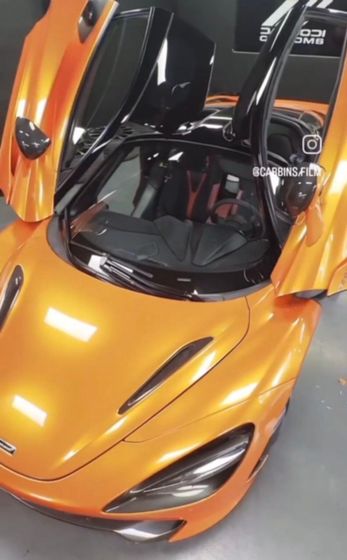 Carbins Color PPF Racing Orange CP 04 оранжевая цветная полиуретановая защитная антигравийная пленка