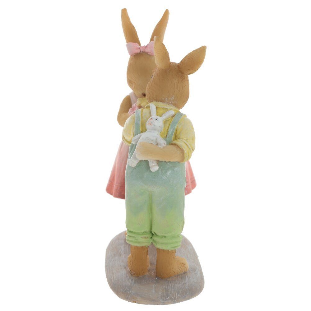 GAEM Фигурка декоративная "Зайцы", L11 W5 H13 см