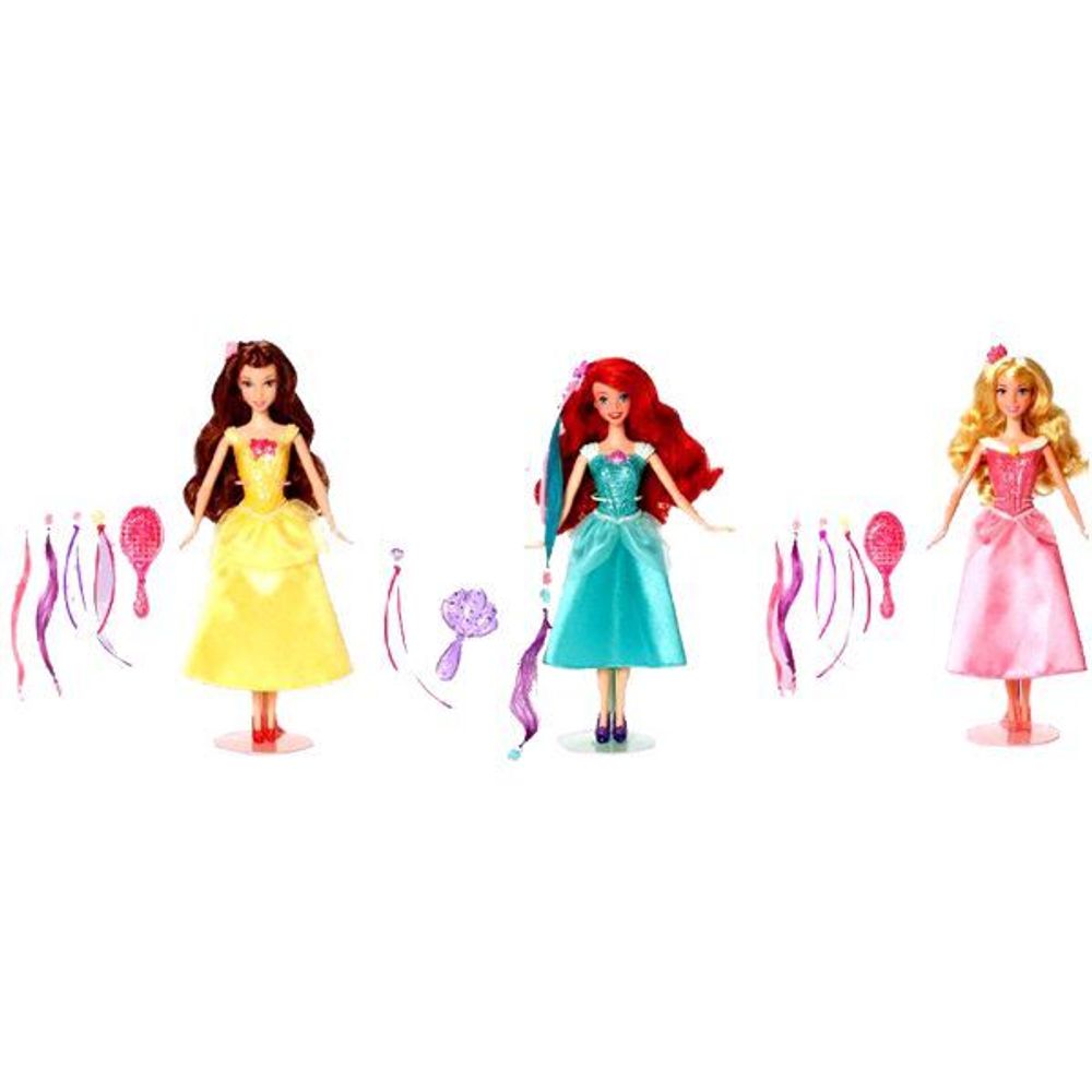 Купить Disney Princess. Кукла Принцесса Disney - Модные прически с аксессуарами.