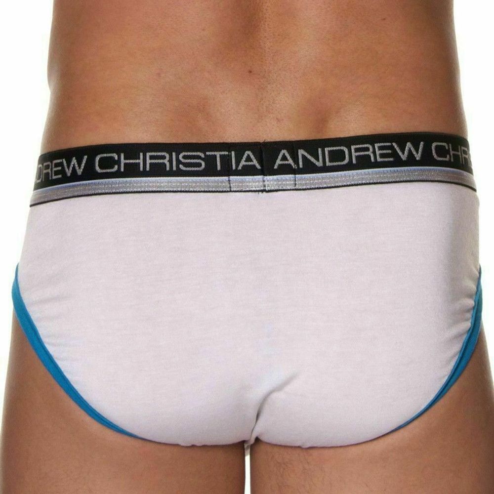 Мужские трусы брифы белые Andrew Christian Air Sculpt Brief White