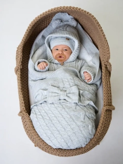 Конверт на выписку для новорожденного теплый