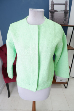 Жакет Oodji салатовый 44 размер