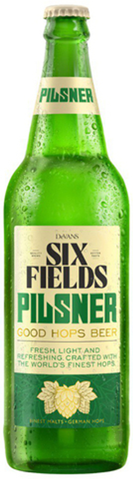 Пиво Сикс Филдс Пилснер Гуд Хопс Бир / Six Fields Pilsner Good Hops Beer 0.65 - стекло