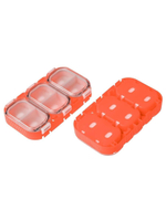 Коробка универсальная для мелочей Nisus 14x10x2.5 см, оранжевая