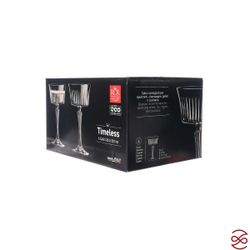 Набор фужеров для шампанского AS Crystal Timeless Platinum Rim 260 мл (6шт)