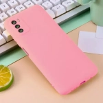 Накладка Xiaomi Poco М3 силикон матовый Pink Zibelino