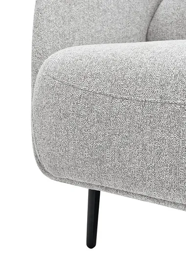 Трехместный диван Forge серый