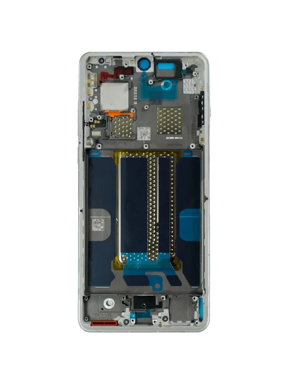 Средняя часть корпуса (рамка) для OnePlus 13 белая (Arctic Down)