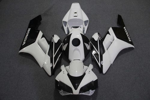 Комплект пластика для мотоцикла Honda CBR 1000RR 04-05 Бело-Черный