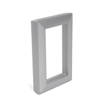 Рамка 2-местная (без перемычки), пластик, STEKKER, PFR00-7012-08, серия Катрин, золото 50048