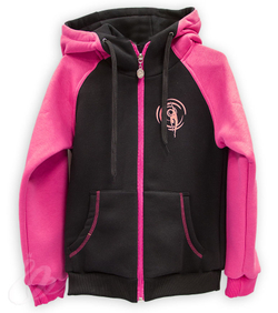 Чёрный/розовый