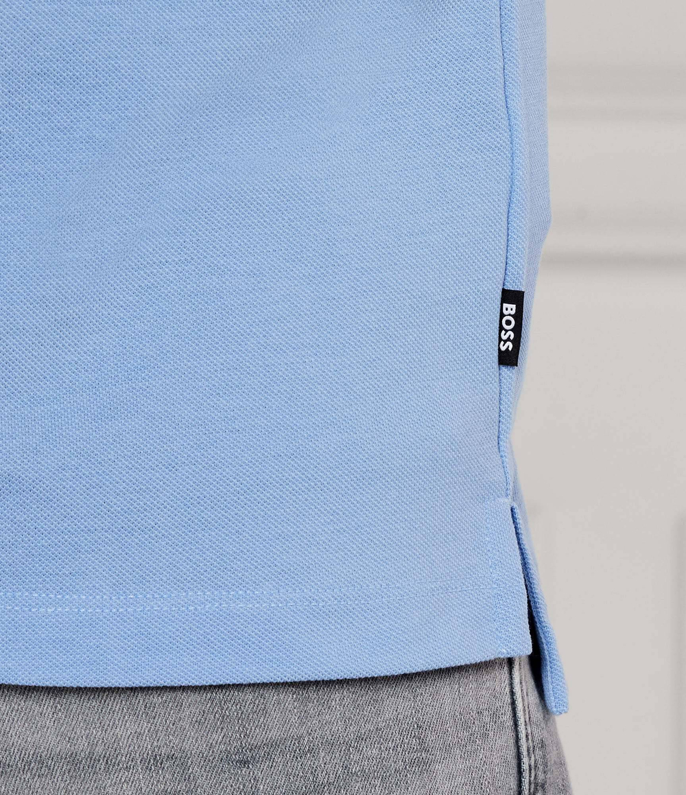 Поло Parlay BOSS BLACK - голубой(50494697)