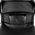 Детская коляска Roan Esso Кожа 3 в 1 с автокреслом Pituso Baesa Pro Black ESSK/210/1 Black /Black/руч.Тем.коричневый