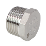 Заглушка сталь нерж Ду 40 (1 1/2") НР Benarmo