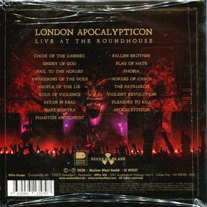 Kreator / London Apocalypticon - Live At The Roundhouse (RU)(CD)