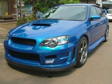 Передний бампер Burn UP для Subaru Legacy BL BP