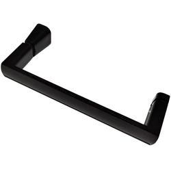 Душевой уголок Abber Schwarzer Diamant 120x100 AG30120B5-S100B5 профиль Черный стекло прозрачное