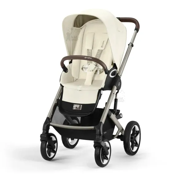 Детская коляска Cybex Talos S Lux 3 в 1 TPE Seashell Beige