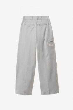 ZARA X WILLY CHAVARRIA ШИРОКИЕ БРЮКИ-ЧИНО, ВЫЦВЕТШИЙ СИНИЙ