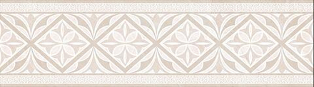 Бордюр керамический Gestia бежевый 7,7*27 B24GE3401TG