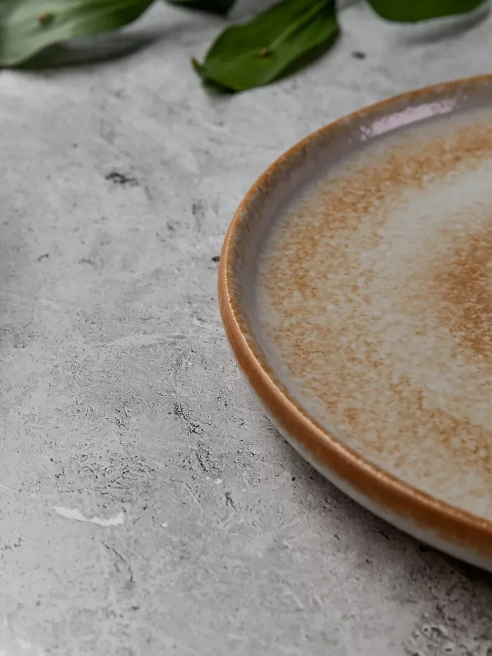 Тарелка с бортиками, Песчаная, диаметр 25,6 см