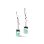 Серьги Coeur de Lion Green-Pink 4023/20-0504
