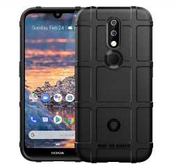 Чехол на Nokia 4.2 цвет Black (черный), серия Armor от Caseport