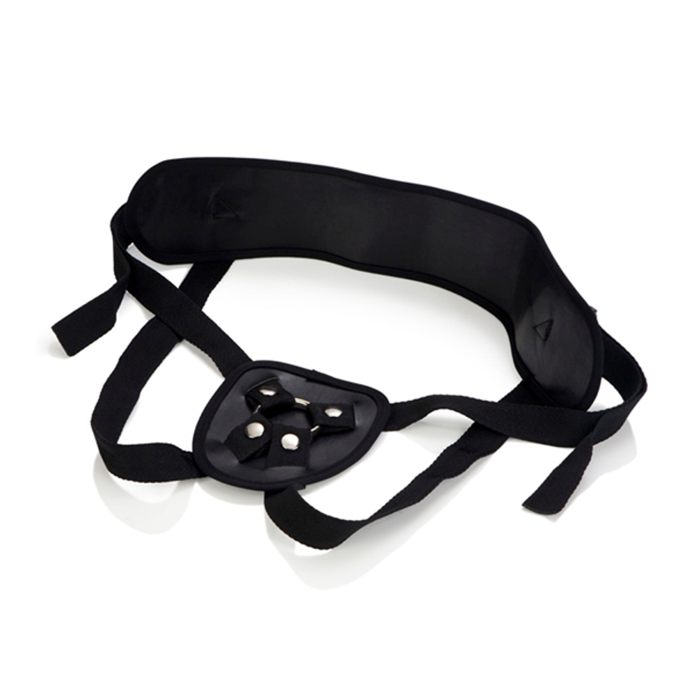 Розовый страпон с вибрацией 10-Function Love Rider G-Caress