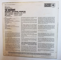 Винтажная виниловая пластинка LP Simon and Garfunkel, Dave Grusin The Graduate (OST) (UK 1968)