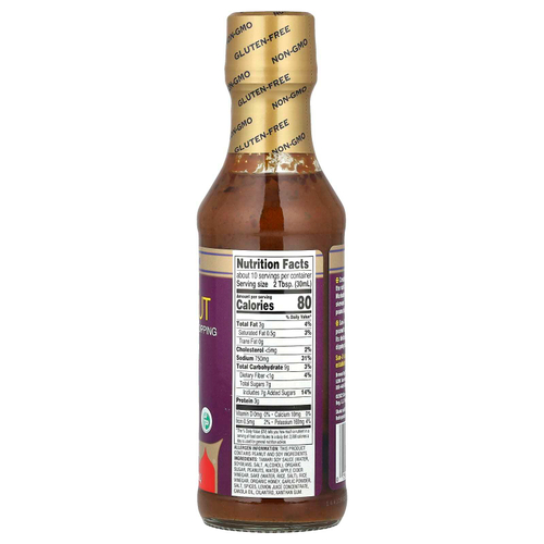 San-J, Thai Peanut, мягкий пряный маринад и диппинг, без глютена, 296 мл (10 жидк. Унций)