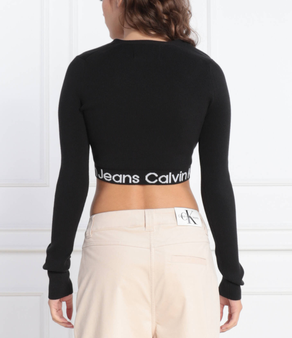 Кардиган CALVIN KLEIN JEANS - черный(J20J221961)