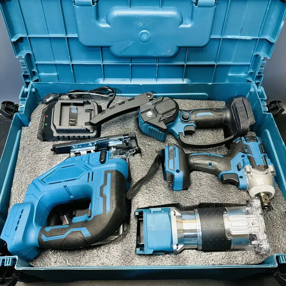 Набор аккумуляторного инструмента 11в1 4АКБ