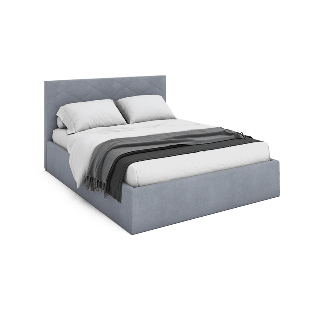 Кровать Аликанте (24) (с.м.180*200 (ТКФ), ЦП 350 Lounge 13, ВариантКроя1