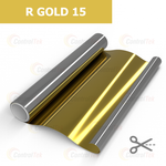 Пленка солнцезащитная зеркальная R GOLD 15 ControlTek, (на отрез)