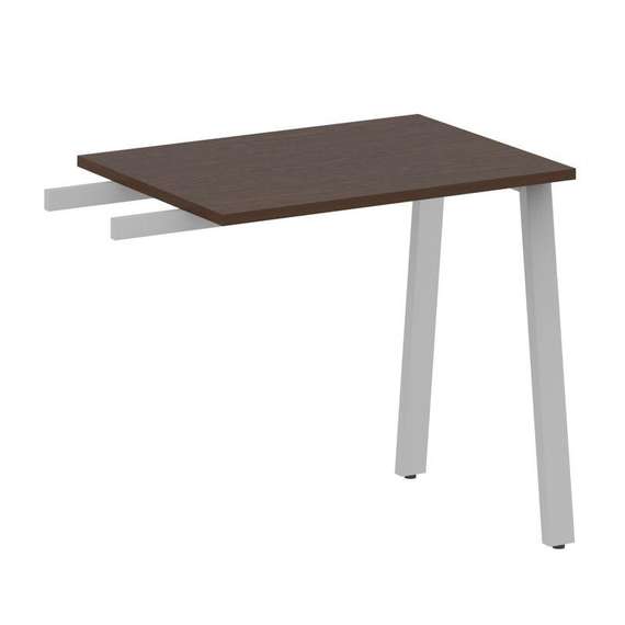 Metal System Приставной элемент на А-образном м/к БА.ПР-2 Венге Цаво/Металл Серый 800*600*750